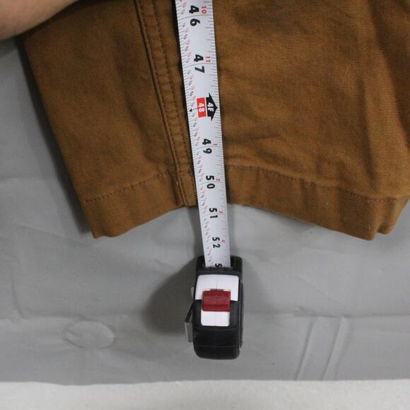 Carhartt Overalls Womens XS Brown Loose Fit Duck Canvas Bib Workwear Carpenter - Picture 12 of 12